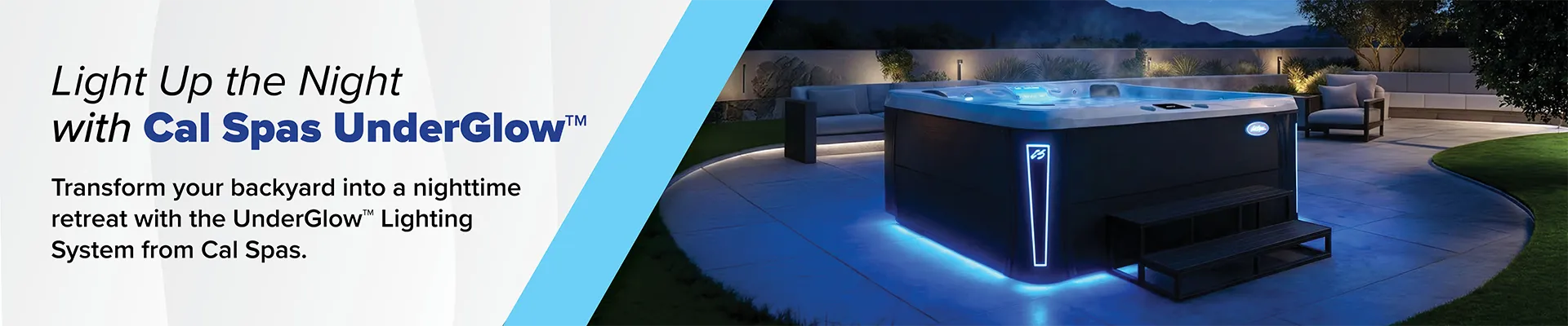 Calspas hot tub being used in a family setting - Pomona