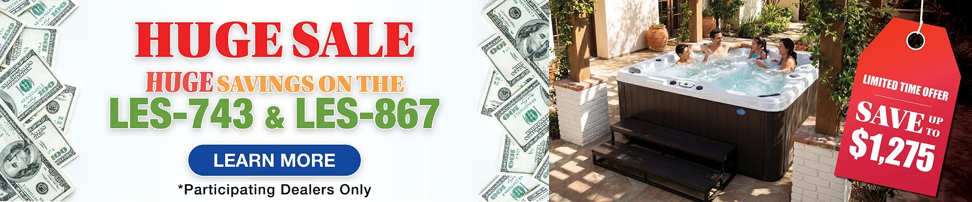 Calspas hot tub being used in a family setting - Pomona